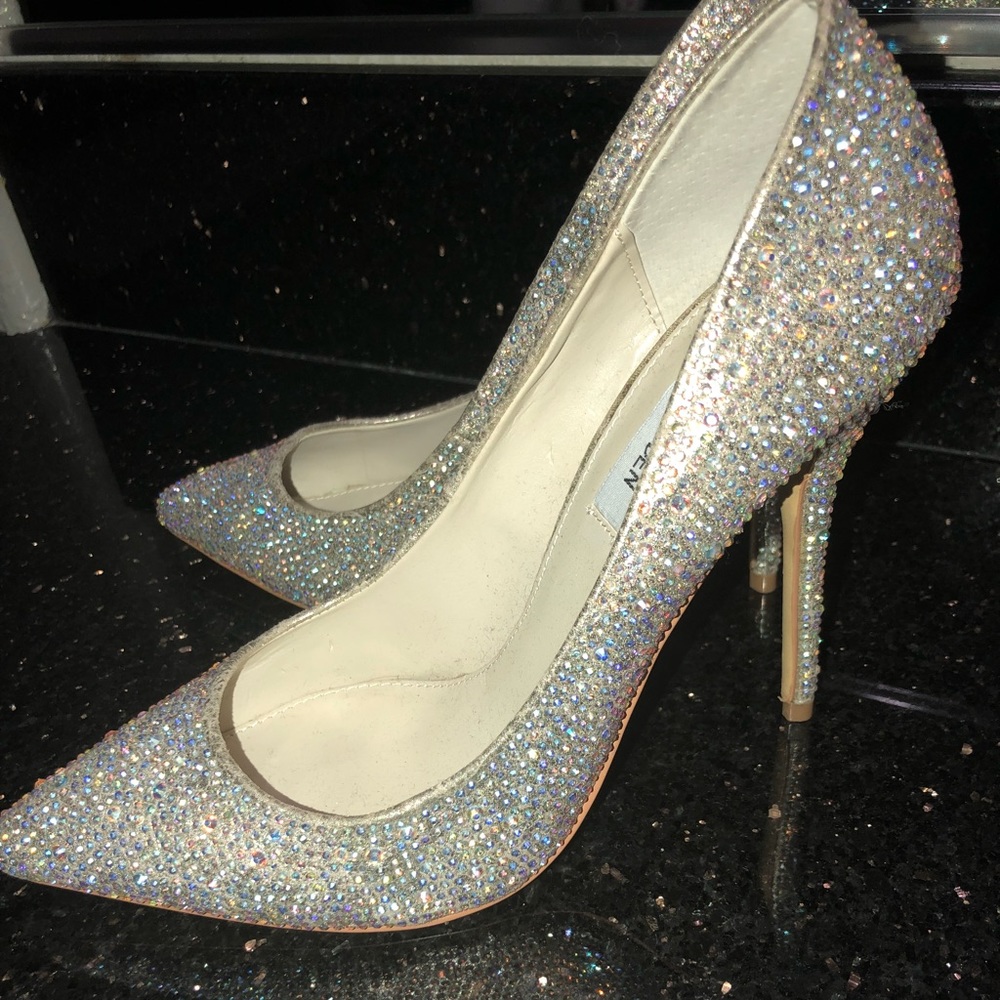 Steve Madden Swarovski Crystal Heels